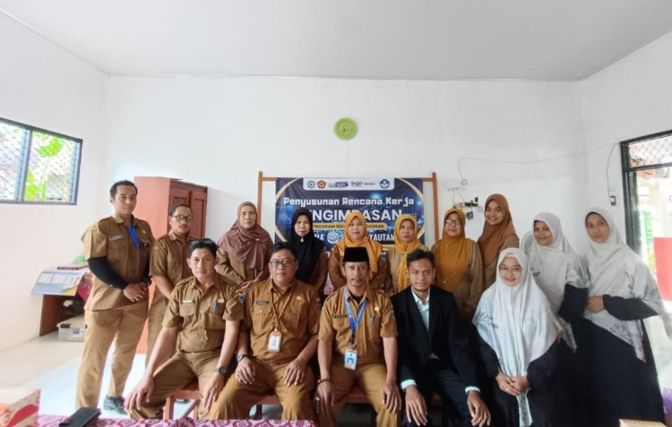 Kordinator Wilayah Dindikbud Kecamatan Cikedal Adakan Pendampingan Sekolah Pengerak