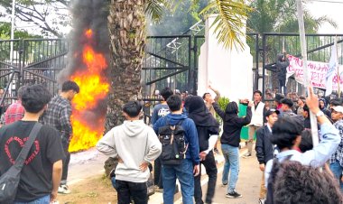 Unras di KP3B, Forum BEM se Provinsi Banten: Raport Merah Harlah 24 Tahun Provinsi Banten