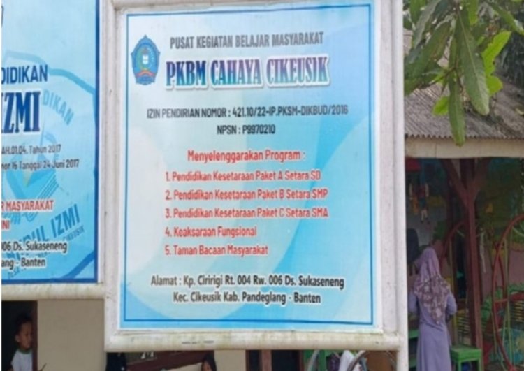 PKBM Cahaya Cikeusik Membuka Pendaftaran Warga Belajar Baru Tahun 2024-2025 Gratis