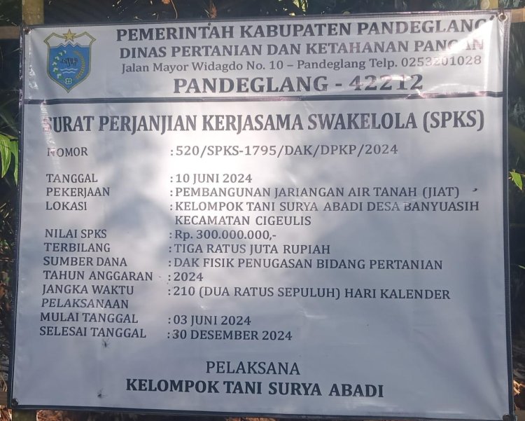 Diduga Kelompok Tani Surya Abadi Melanggar Aturan Serta Lahan Pengerjaan JIAT Belum Ada Hibah