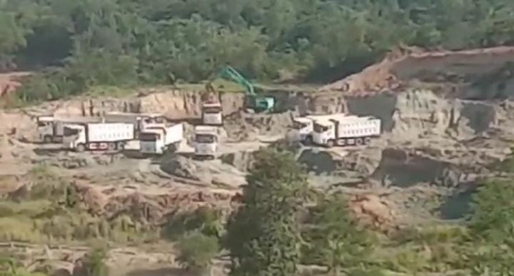 APEL Banten Kritisi Dugaan Bobroknya Pihak Dinas Terkait Provinsi Banten Yang Diduga Tak Tegas Dalam Menangani Galian Ilegal.