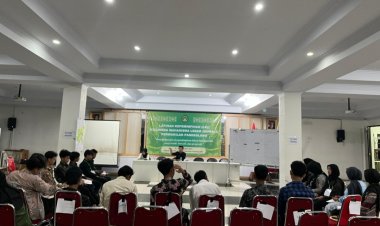 Puluhan Kader Kumala Perwakilan Pandeglang Ikuti Latihan Kepemimpinan (LK) 1, Pemateri dari Humas PT. Sino