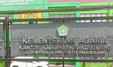 Soal Adanya Dugaan Tindak Pidana Korupsi Program BKBA di Kemenag Pandeglang, Begini Kata Mantan Kepala Kemenag Pandeglang