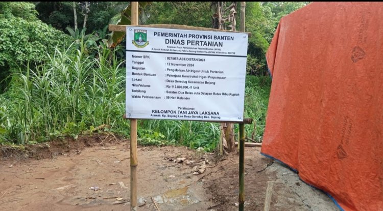 Program Irpom Pada Kelompok Tani Jaya Laksana Desa Geredug, Letak Poligon Entah Dimana