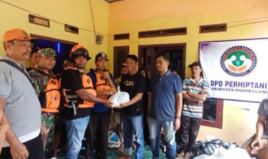 Begini Cara DPD Perhiptani Kabupaten Pandeglang Bantu Warga Patia Terdampak Banjir