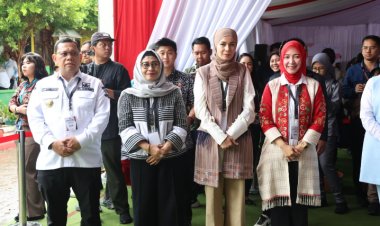 Pj Gubernur Banten A Damenta Sambut Kunjungan Istri Wapres RI Selvi Gibran Rakabuming Bersama Seruni Kabinet Merah Putih