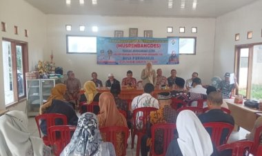 Pemdes Purwaraja Gelar MusrenbangDes RKPD 2025, DU 2026