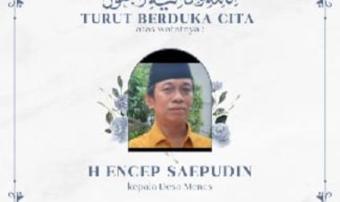 Ketua APDESI Bersama Kades Se Kabupaten Pandeglang Belasungkawa & Mengucapakan Inalillahi Wainailaihi Rojiun Kepada Keluarga Alm. Kades Menes H. Encep Saepudin.