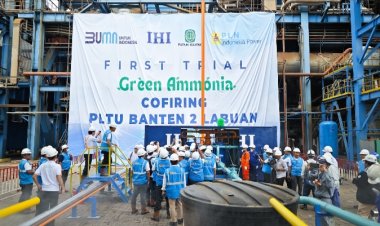 Pertama di Indonesia, PLN Indonesia Power Lakukan Inovasi _Cofiring Green Amonia_ di PLTU Untuk Tekan Emisi Karbon