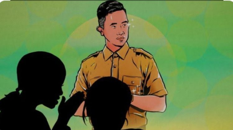 "PNS Nya Sudah Pensiun" Diduga Masih Menjabat PJ Kades Sumur Batu.