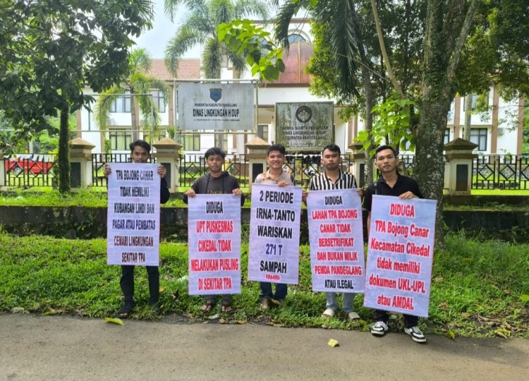 Aktivis AMIRA Pandeglang, Kembali Lakukan Aksi Unras Jilid 3, Terkait TPA Bojong Canar