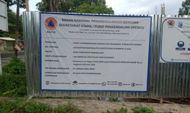 Diduga Dalam Pengerjaan Paket 2 Pembangunan Sarana Dan Prasarana Pusdalop Daerah Melalaikan APD