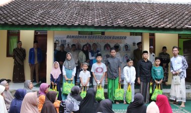 Santunan Anak Yatim Piatu, Yayasan Nurul Bayan Cikedal Didukung 42 Donatur