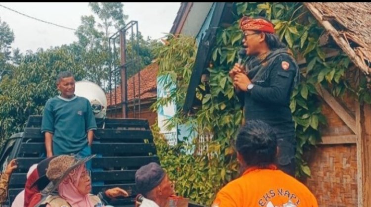 Timsus 99 Grib Jaya Banten & LBH Lodaya Gelar Aksi Damai Di Desa Cikamunding