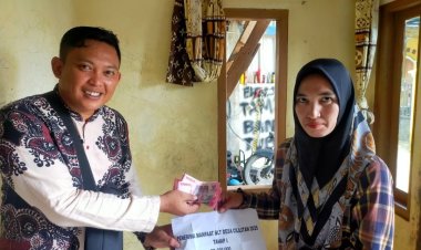 Pemerintah Desa Cililitan Bagikan Honor LKD Dari Dana Desa Tahap 1 Tahun 2025