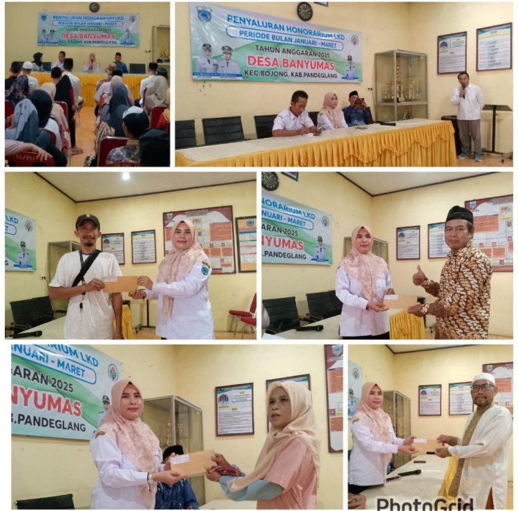 Pemerintah Desa Banyumas Bojong, Berikan Insentif LKD Dari DD 2025