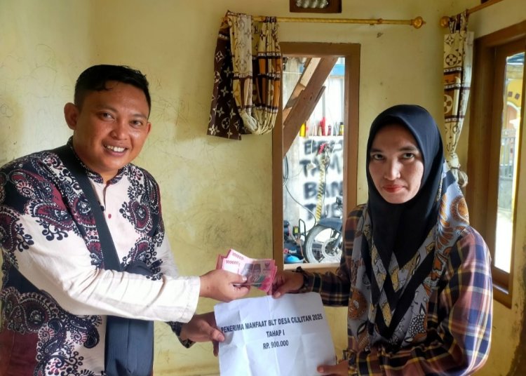 Pemerintah Desa Cililitan Bagikan Honor LKD Dari Dana Desa Tahap 1 Tahun 2025