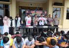 Gegara Membawa Sajam Saat Konvoi Kelulusan, 47 Pelajar di Tangkap Polres Pandeglang, 3 Jadi Tersangka