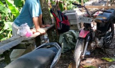 Kepala Desa Cimanis Kecamatan Sobang Diduga Alergi Wartawan Dan Mark Up Anggaran Pembangunan Tugu Perbatasan Desa.