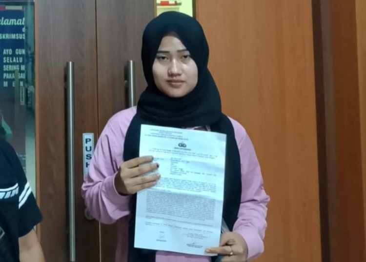 Dugaan Pelecehan & Pencemaran Nama Baik, Korban Laporkan Ke Polda Banten