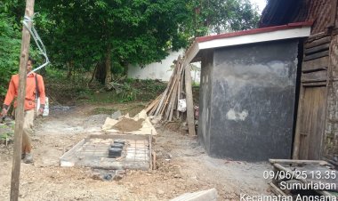 Pembangunan Tangki Saptik Di Desa  Sumurlaban Diduga Kangkangi UU KIP & Tanpa Kordinasi Dengan Pihak PJ Kades.