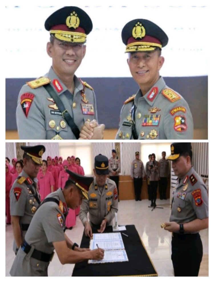 Brigjen Pol Awi Setiyono Resmi Gantikan Irjen Pol Bahagia Dachi Sebagai Wakapolda Sulut