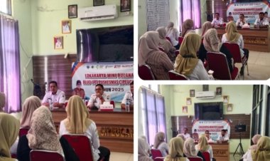 BLUD UPT Puskesmas Cipeucang Pandeglang, Evaluasi Kinerja Melalui Lokakarya Mini Bulanan Pada Juli 2025