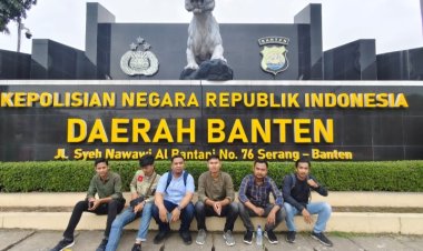 DPW JPMI Banten Laporkan CV. GSM Ke Polda Banten Atas Dugaan Pencemaran Lingkungan.