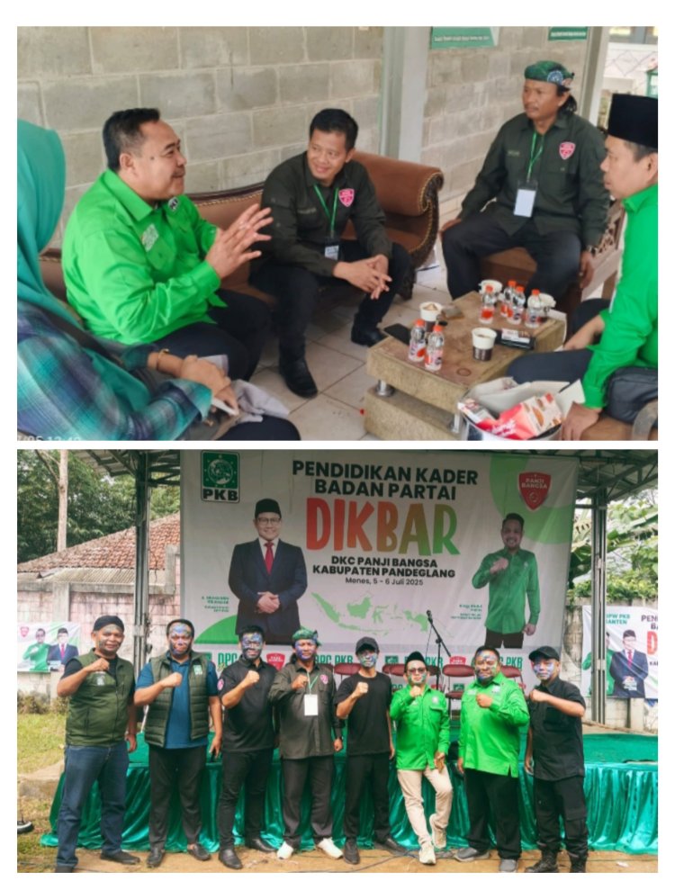 H. Mulyadhi, SE Anggota Komisi II DPRD Pandeglang Hadiri Dikbar Panji Bangsa