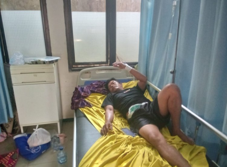 Tim Investigasi GWI Besuk Pasien di Puskesmas Panimbang, Siap Kawal Pengobatan hingga RSUD