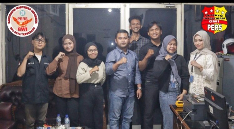 DPM Universitas Yatsi Madani Kunjungi Kantor DPD GWI Banten, Bahas Pelatihan Jurnalistik untuk Mahasiswa