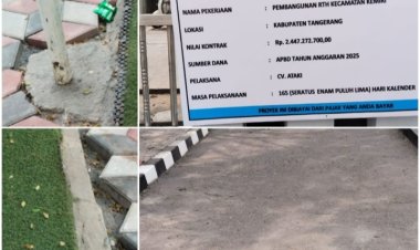 Anggaran Besar, Hasil Mengecewakan: Proyek RTH Kemiri Dalam Sorotan.