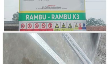 CV Putra Karya Buana Dalam Pengerjaan Pembangunan Ruang Laboratorium Komputer SDN 1 Sukasari Kecamatan Pulo Dari Diduga Tak Sesuai KAK Dan Abaikan APD.
