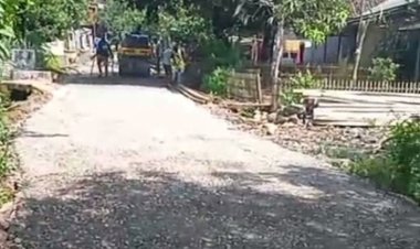 GWI Kecam Minimnya informasi Publik Terkait Pembangunan Perawatan Jalan Desa Cikalong-Cibitung.