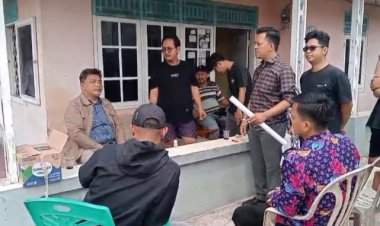 Pemerintah Desa Cikupa Hentikan Pengukuran Lahan Tanpa Izin, Sekdes: Hindari Tanah Orang Diukur.