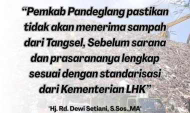 Respon Pemkab Pandeglang Terkait Polemik MOU Sampah Dengan Tangsel, Massa Pastikan Aksi Tetap Berlanjut.