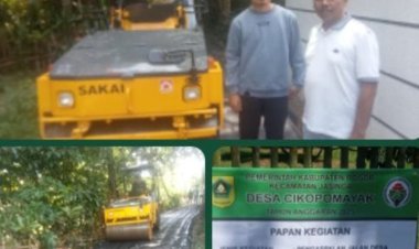 Bukti Nyata Kepala Desa Cikopo Mayak Kecamatan Jasinga Kabupaten Bogor.