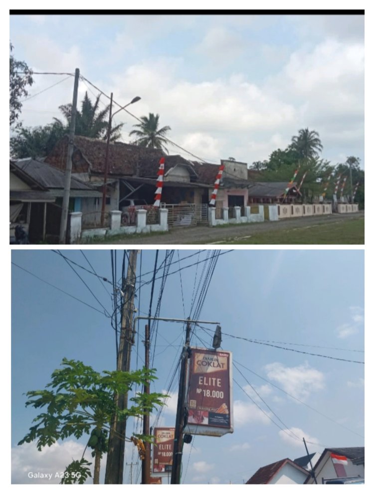 Minimnya Penerangan Di Pinggiran Alun-Alun Kecamatan Cikeusik Di keluhkan Warga .