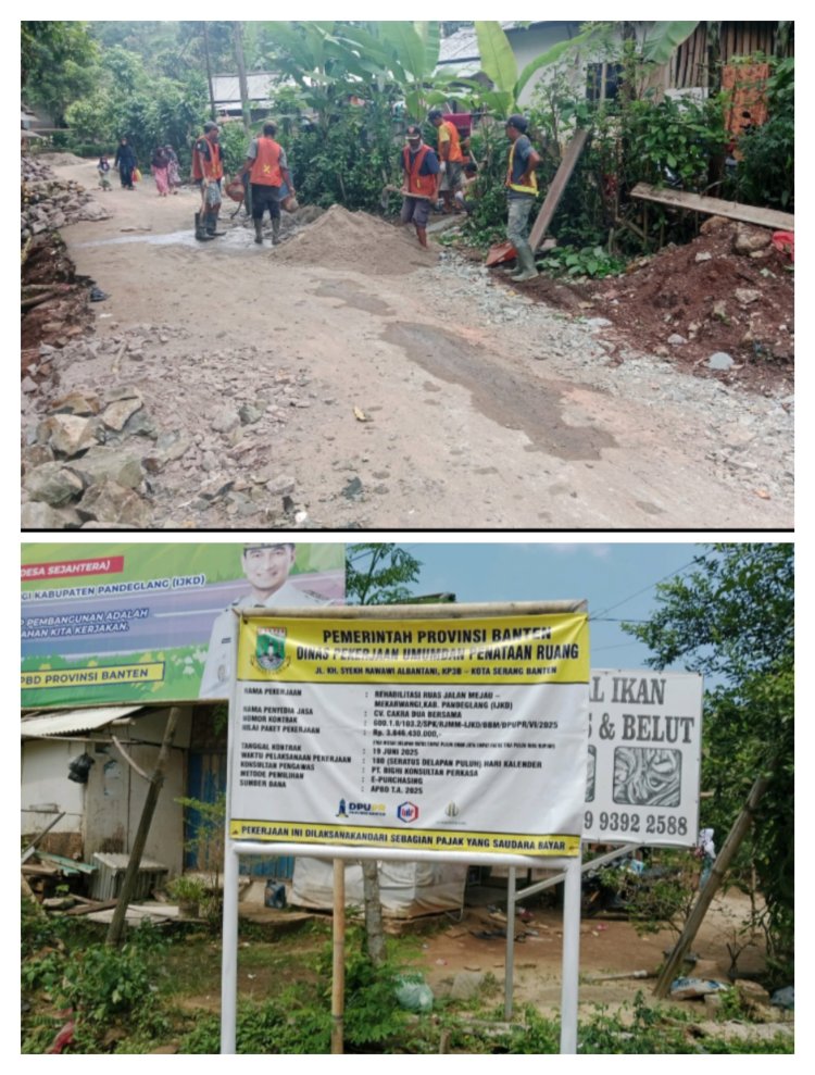 Diduga Abaikan K3, Dinas PUPR Provinsi Banten Lalai Dalam Kontrol, Pengawasan