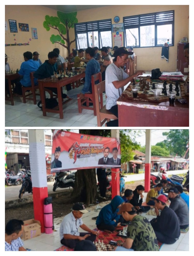 MERIAH! Turnamen Catur PHBN HUT RI KE-80 Tingkat Kecamatan Pagelaran Sukses Digelar.