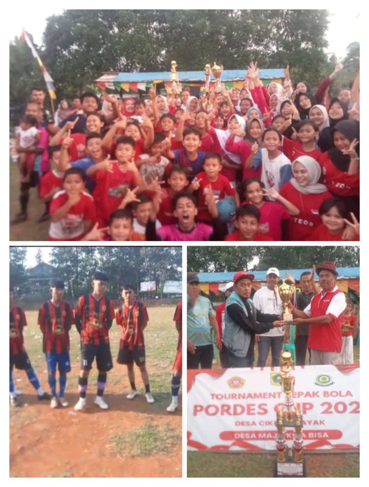 Desa Cikopo Mayak, PORDES CUP Sukseskan.Melaksanakan Kegiatan Memeriahkan HUT RI Ke 80