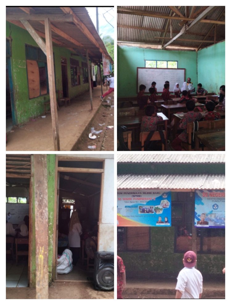 GWI Kecam Dugaan Gedung SDN 2 Pasir Sedang-Picung  terbengkalai Sejak 2019, Murid Terpaksa Belajar Dua Sesi. Seperti Di Anak Tiri kan.