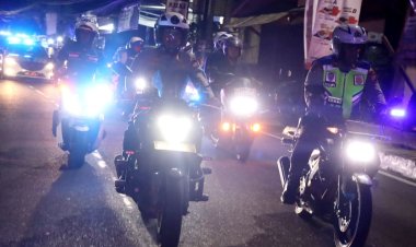 Polres Pandeglang Cipta Kondisi, Gelar Patroli Skala Besar di Wilayah Hukum Pandeglang