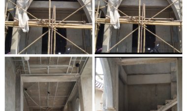 Masjid Besar At-Taqwa Kecamatan Munjul Masih Membutuhkan Uluran Tangan Dermawan