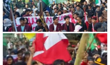 Aksi Massa Mahasiswa Terobos Masuk Halaman DPRD Pandeglang.