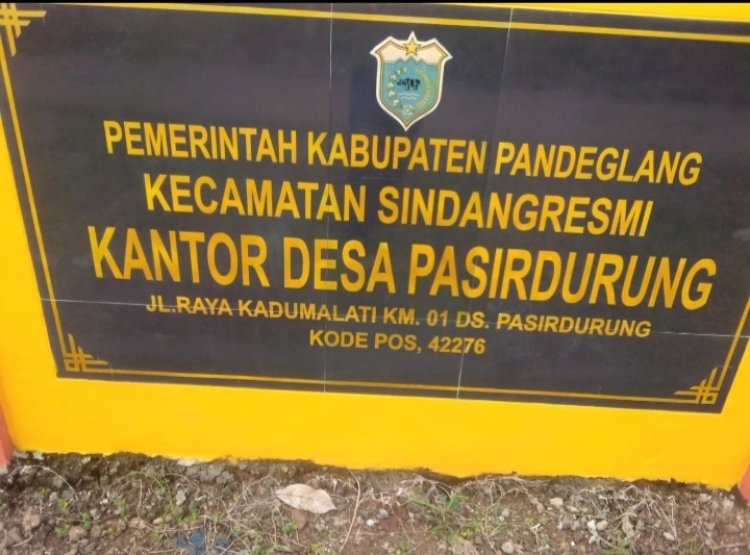 Jawaban Mengambang Sekdes Pasirdurung, Proyek Paving Blok Disinyalir Tak Transparan