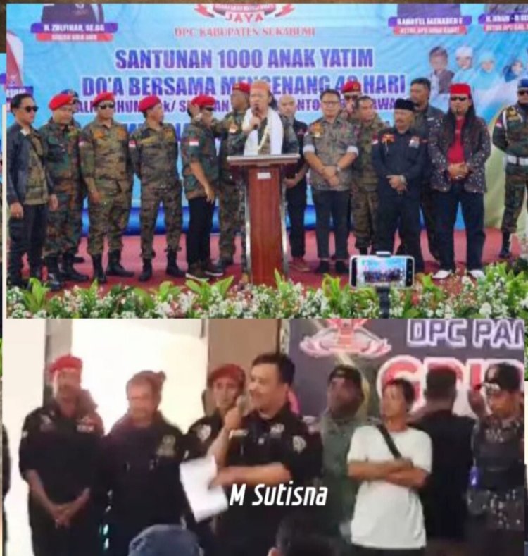 Grib jaya Banten, Timsus 99 Apresiasi  Atas kegiatan Santunan Anak Yatim grib jaya  Cirebon.
