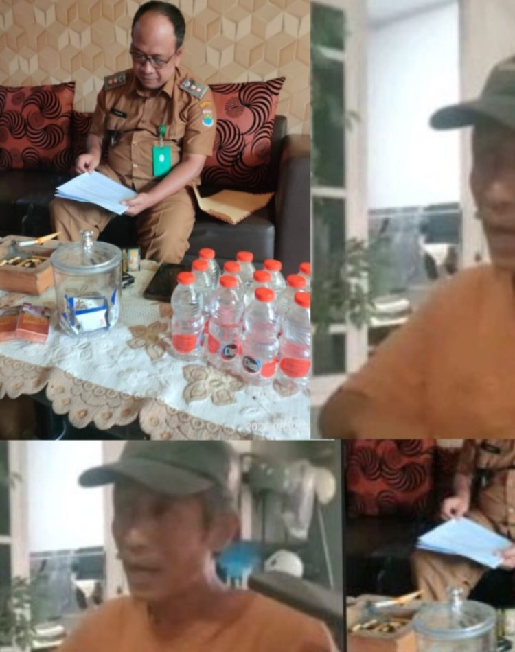 NOTA; Keberatan, Kepegawaian Kelurahan Sindang Sari.