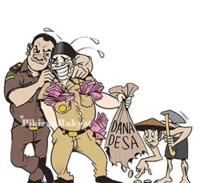 Oknum Kepala Desa Sidamukti Terendus Korupsi Dana Desa.
