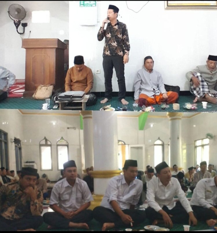 Kepala Desa Karya Buana Cigeulis Pandeglang-Banten Kembali Memajukan kesolidan nya Di Bidang Keagamaan.